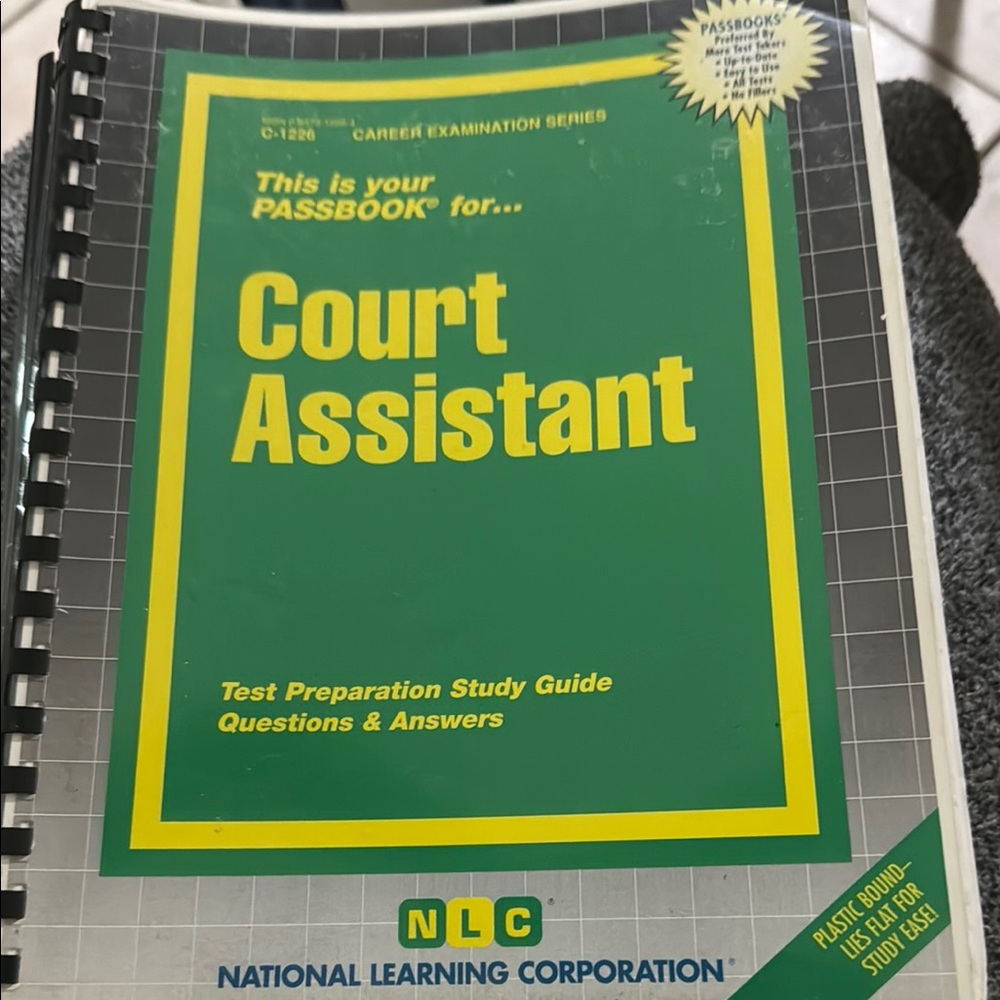 Court Assistant Test Preparation Study Guide